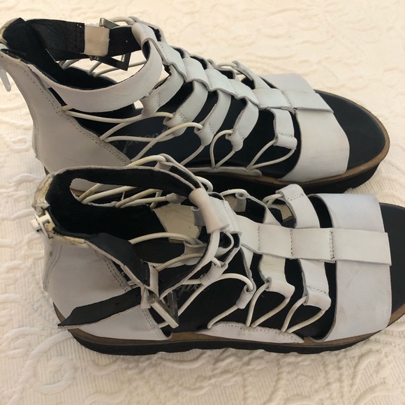 Free People Sunrise Flatform Sandals - Picture 6 of 8